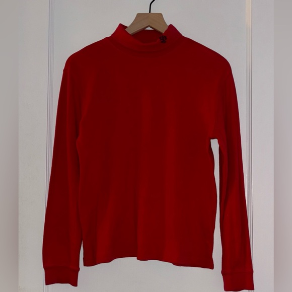 Vintage Basic Editions Holiday Embroidered Turtleneck - Picture 1 of 7